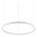 Ideal Lux - Dimmbare LED-Hängeleuchte ORACLE SLIM LED/29W/230V 3000K d 50 cm weiß
