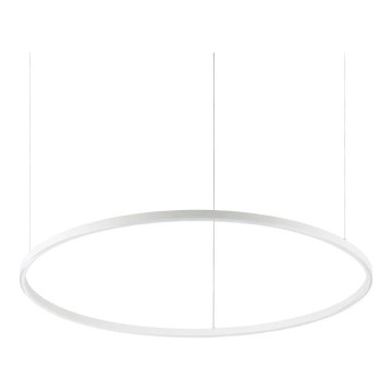 Ideal Lux - Dimmbare LED-Hängeleuchte ORACLE SLIM LED/42W/230V 4000K d 90 cm CRI 90 weiß