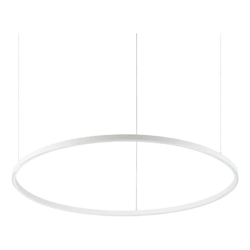 Ideal Lux - Dimmbare LED-Hängeleuchte ORACLE SLIM LED/43W/230V 3000K d 90 cm weiß