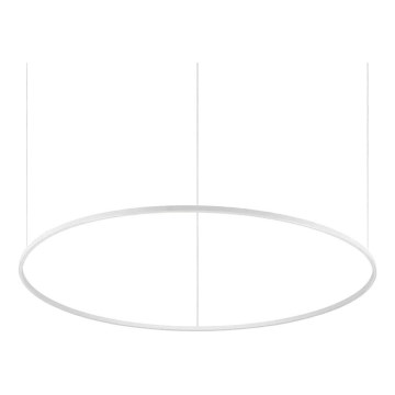 Ideal Lux - Dimmbare LED-Hängeleuchte ORACLE SLIM LED/76W/230V 3000K d 150 cm weiß