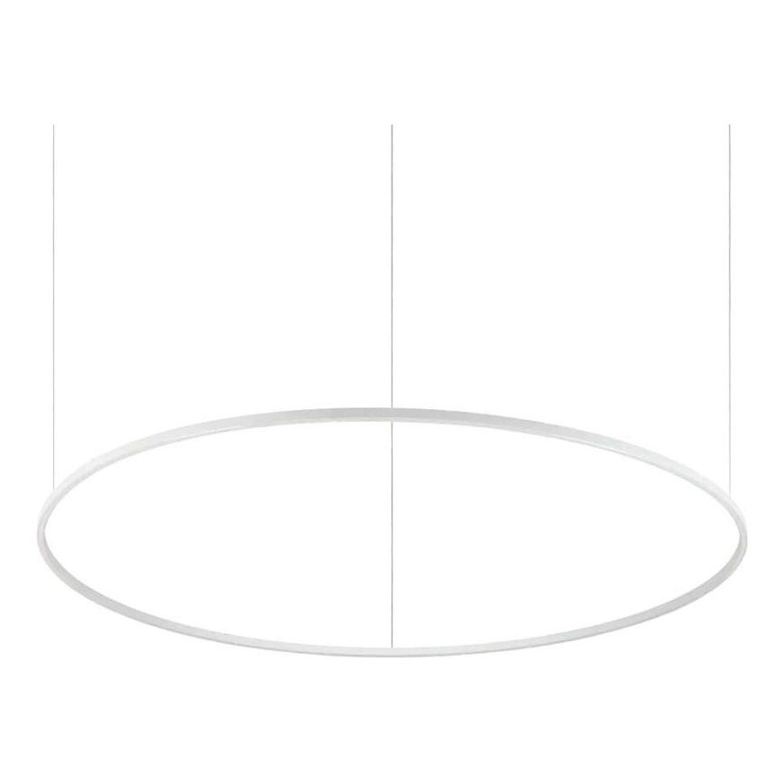 Ideal Lux - Dimmbare LED-Hängeleuchte ORACLE SLIM LED/76W/230V 3000K d 150 cm weiß