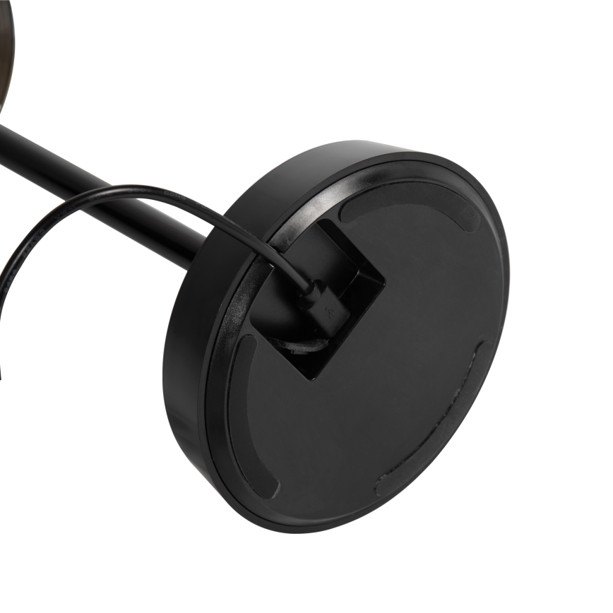 Ideal Lux - Dimmbare LED-Leuchte mit Touch-Funktion LOLITA LED/2,8W/5V 2200 mAh IP54 schwarz