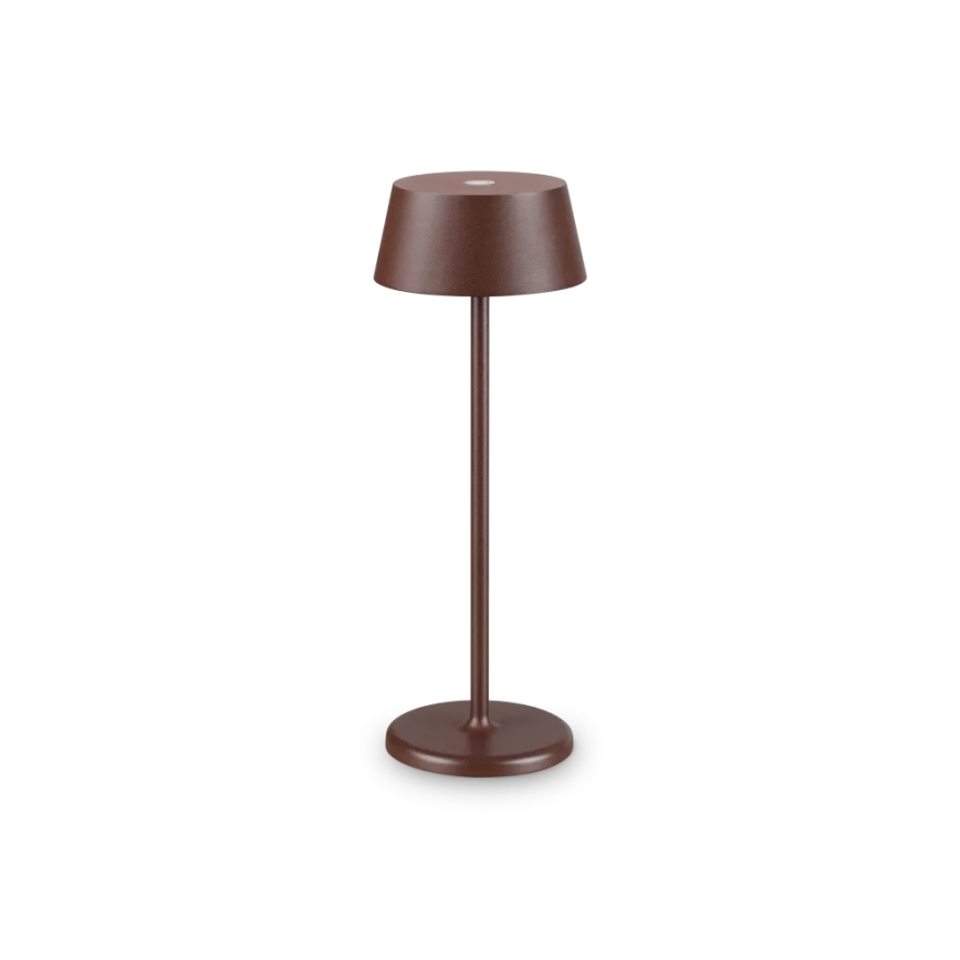 Ideal Lux - Dimmbare LED-Touch-Außenleuchte PURE LED/1,5W/3,7V CRI 90 IP54 braun