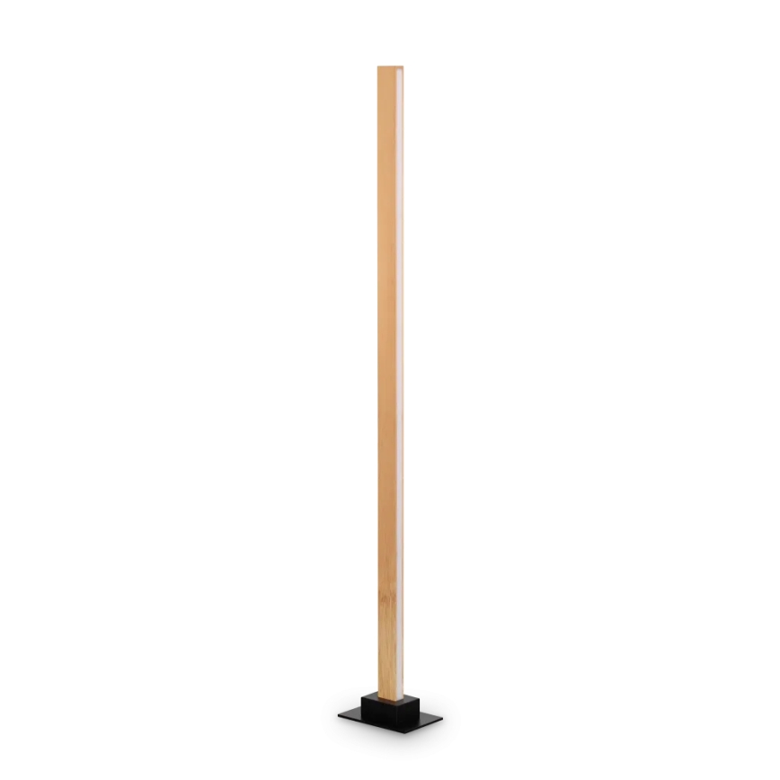 Ideal Lux - Dimmbare LED-Stehleuchte CRAFT LED/26W/230V CRI 90 Buche