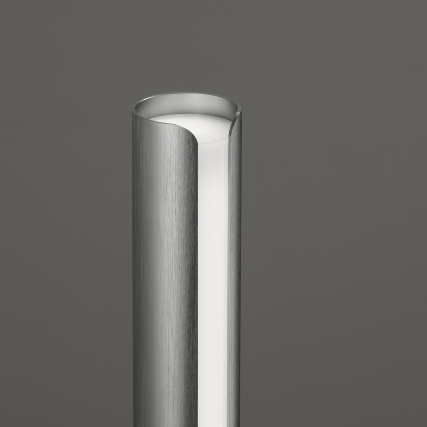 Ideal Lux - Dimmbare LED-Tischlampe DORICA LED/8W/230V CRI 90 grau