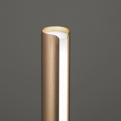 Ideal Lux - Dimmbare LED-Tischleuchte DORICA LED/8W/230V CRI 90 goldfarben