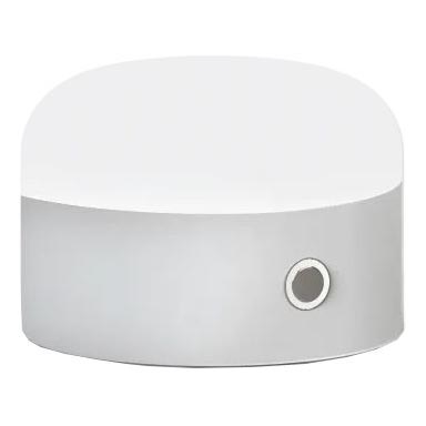 Ideal Lux - Dimmbare LED-Tischleuchte mit Touch-Funktion MIGNON LED/5W/5V 1500 mAh d 10 cm CRI 90 weiß