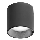 Ideal Lux - Dimmbarer LED-Strahler NITRO LED/4W/230V d 4,2 cm CRI 90 schwarz