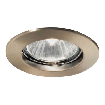 Ideal Lux - Einbauleuchte JAZZ 1xGU10/50W/230V bronzen