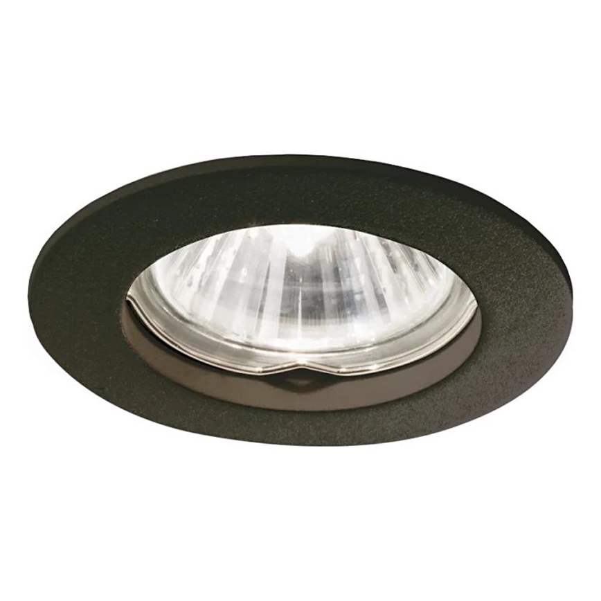 Ideal Lux - Einbauleuchte JAZZ 1xGU10/50W/230V schwarz