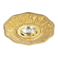 Ideal Lux - Einbaustrahler POLKA 1xGU10/50W/230V goldfarben