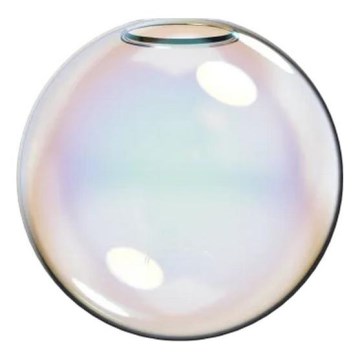Ideal Lux - Ersatzlampenschirm für Hängeleuchte MAPA d 10 cm klar