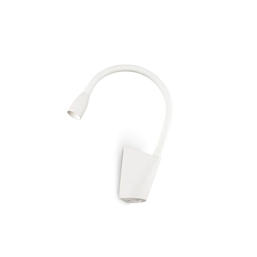 Ideal Lux - Flexible kleine LED-Leuchte GOOSE LED/3W/230V CRI 90 weiß