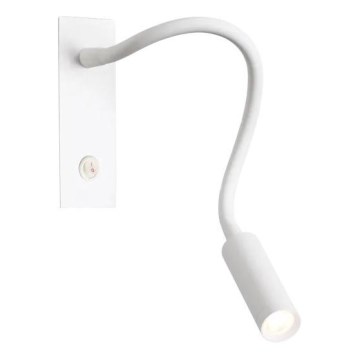 Ideal Lux - Flexible kleine LED-Leuchte IO LED/3W/230V CRI 90 weiß