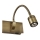 Ideal Lux - Flexible LED-Wandleuchte DYNAMO LED/3,5W/230V CRI 90 bronzefarben