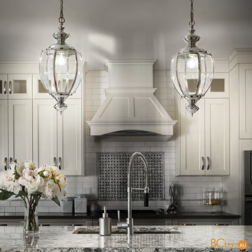 Ideal Lux - Hängeleuchte an Kette 1xE27/60W/230V glänzendes Chrom