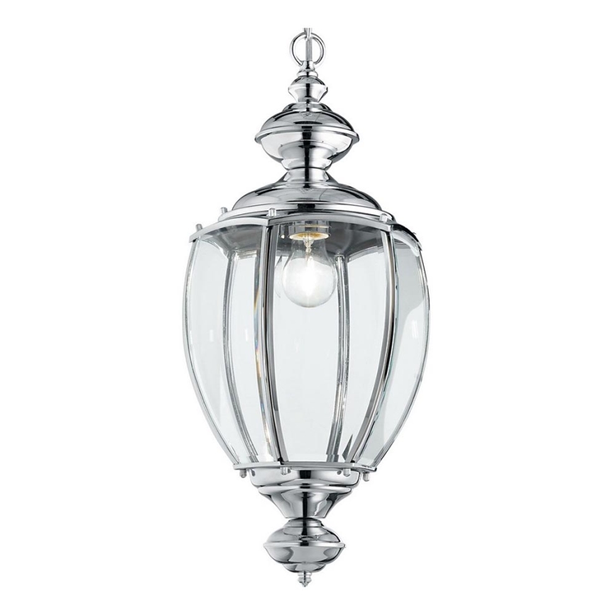 Ideal Lux - Hängeleuchte an Kette 1xE27/60W/230V glänzendes Chrom