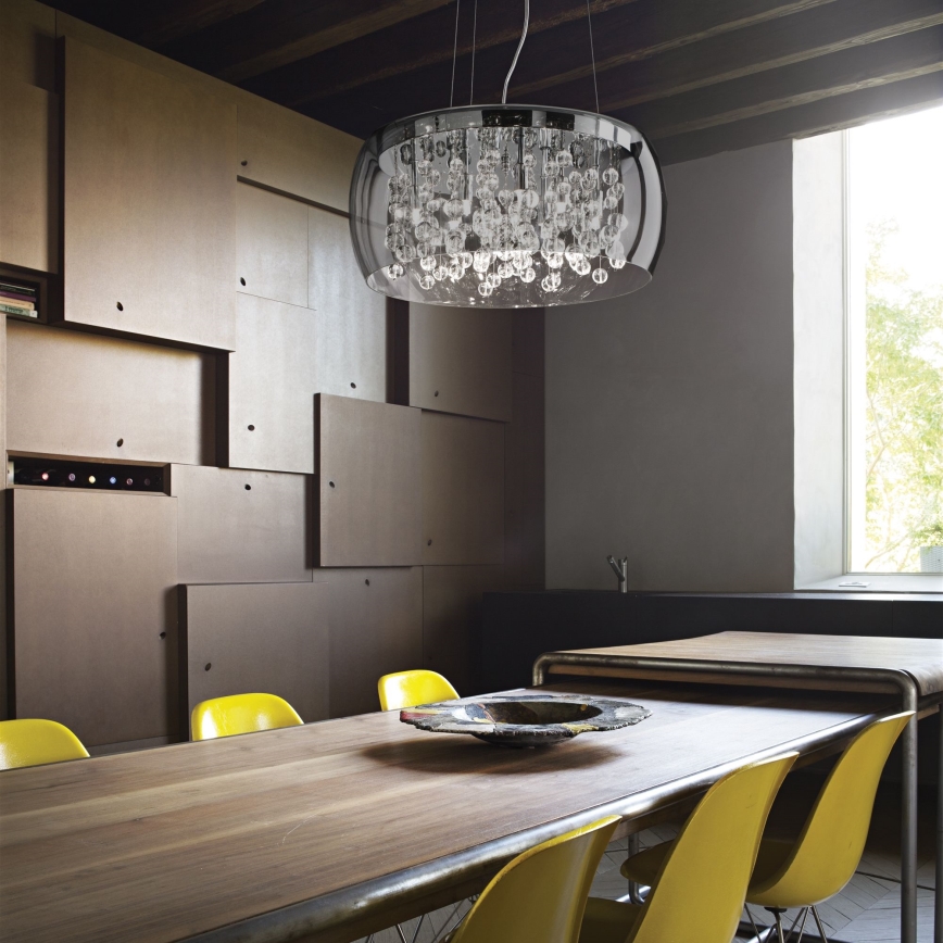 Ideal Lux - Hängeleuchte AUDI 5xG9/40W/230V rauchig