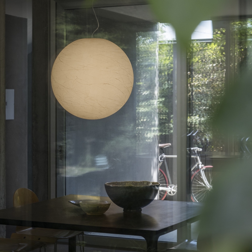 Ideal Lux - Hängeleuchte CARTA 1xE27/25W/230V d 30 cm weiß