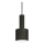 Ideal Lux - Hängeleuchte HOLLY 1xE27/60W/230V d 12 cm schwarz