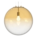 Ideal Lux - Hängeleuchte MAPA 1xE27/42W/230V d 50 cm golden/rauchig