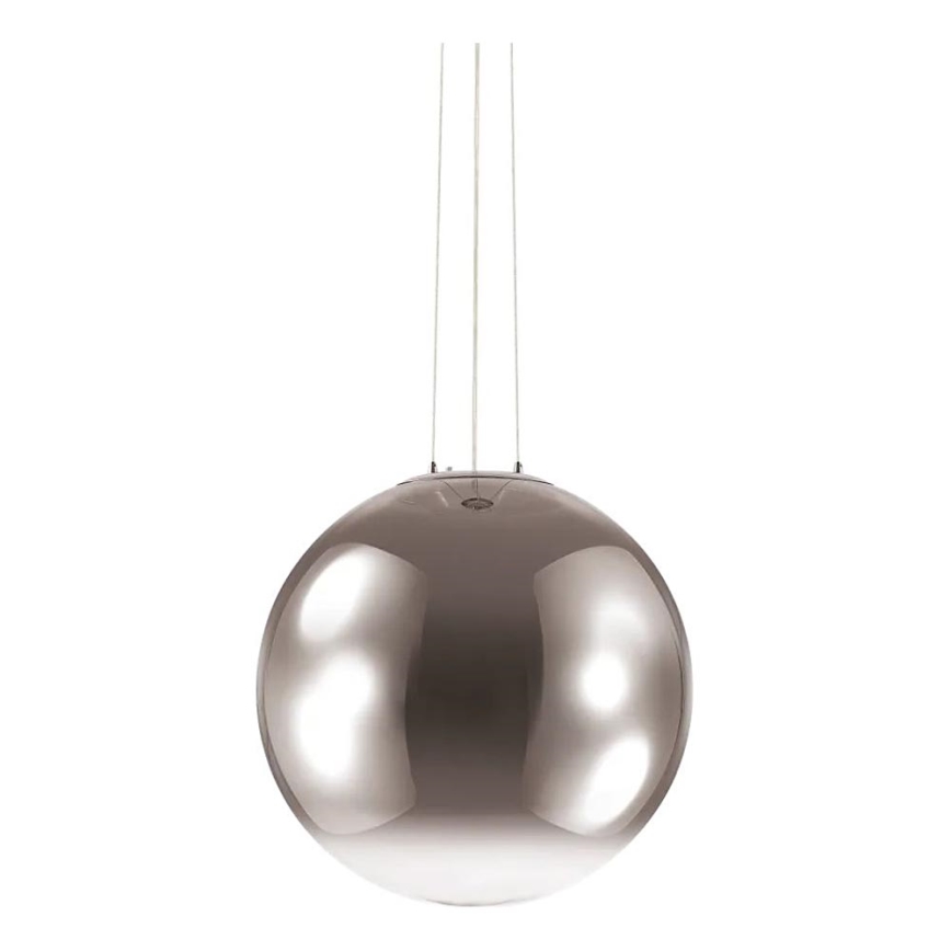 Ideal Lux - Hängeleuchte MAPA 1xE27/42W/230V d 50 cm grau/rauchig