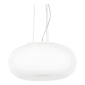 Ideal Lux - Hängeleuchte ULISSE 3xE27/60W/230V d 52 cm weiß