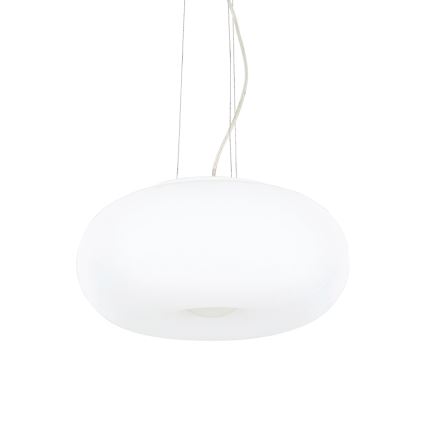Ideal Lux - Hängeleuchte ULISSE mit Kabelaufhängung, 3xE27/60W/230V, Ø 42 cm, weiß
