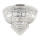 Ideal Lux - Kristall-Deckenleuchte DUBAI 24xE14/28W/230V d 78 cm glänzendes Chrom