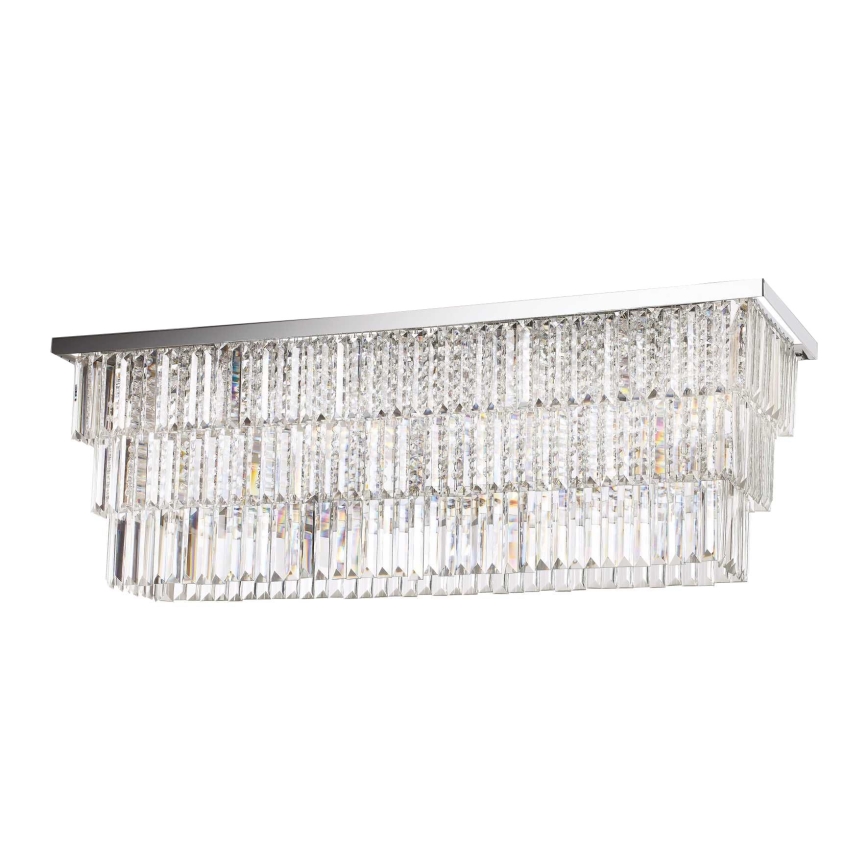 Ideal Lux - Kristall-Deckenleuchte MARTINEZ 8×E14/40W/230V