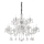 Ideal Lux - Kristall-Kronleuchter an Kette CONTINENTAL 12xE14/40W/230V d 86 cm klar