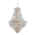 Ideal Lux - Kristall-Kronleuchter an Kette DUBAI 24xE14/28W/230V d 80 cm golden