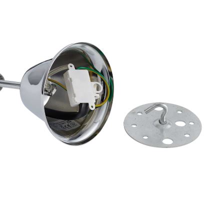Ideal Lux - Kristall-Kronleuchter an Kette FLORIAN 18xE14/40W/230V d 86 cm klar