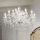 Ideal Lux - Kristall-Kronleuchter an Kette NAPOLEON 18xE14/40W/230V d 96 cm glänzendes Chrom