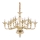 Ideal Lux - Kronleuchter an Kette DANIELI 12xE14/40W/230V d 94 cm Messing