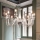 Ideal Lux - Kronleuchter an Kette DOGE 12xE14/40W/230V d 91 cm glänzendes Chrom