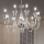 Ideal Lux - Kronleuchter an Kette DOGE 9xE14/40W/230V d 75 cm glänzendes Chrom
