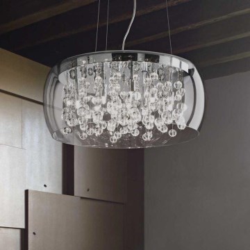 Ideal Lux – Kronleuchter AUDI 8×G9/40W/230V