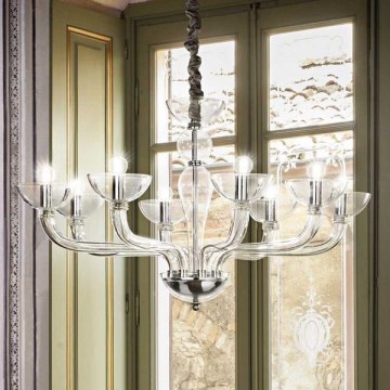 Ideal Lux – Kronleuchter CASANOVA 8×E14/40W/230V
