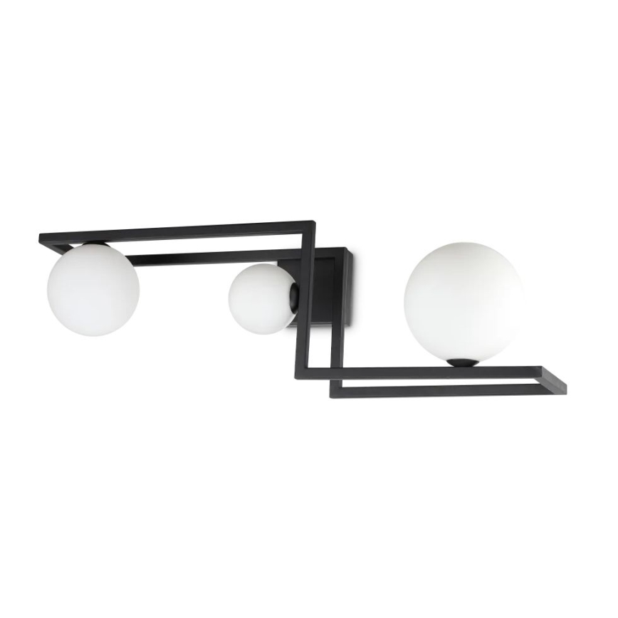 Ideal Lux - LED-Anbauleuchte ANGOLO 3xG9/3W/230V schwarz