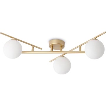 Ideal Lux - LED-Anbauleuchte ATLAS 3xG9/3W/230V golden