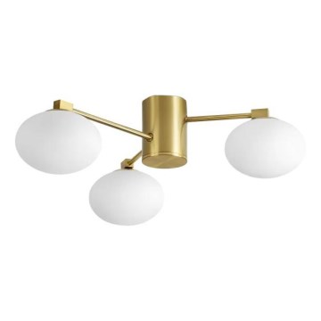 Ideal Lux - LED-Anbauleuchte HERMES 3xG9/3W/230V d 60 cm golden