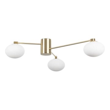Ideal Lux - LED-Anbauleuchte HERMES 3xG9/3W/230V d 90 cm golden