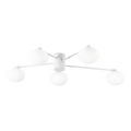 Ideal Lux - LED-Anbauleuchte HERMES 5xG9/3W/230V d 90 cm weiß