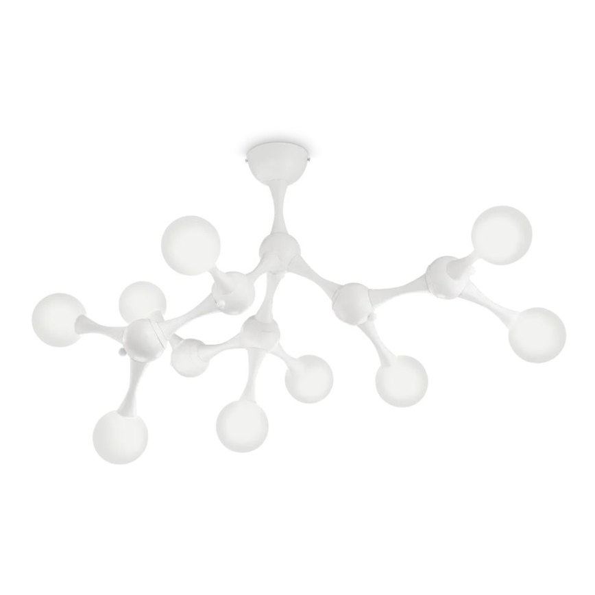 Ideal Lux - LED-Anbauleuchte NODINO 9xG9/3W/230V weiß