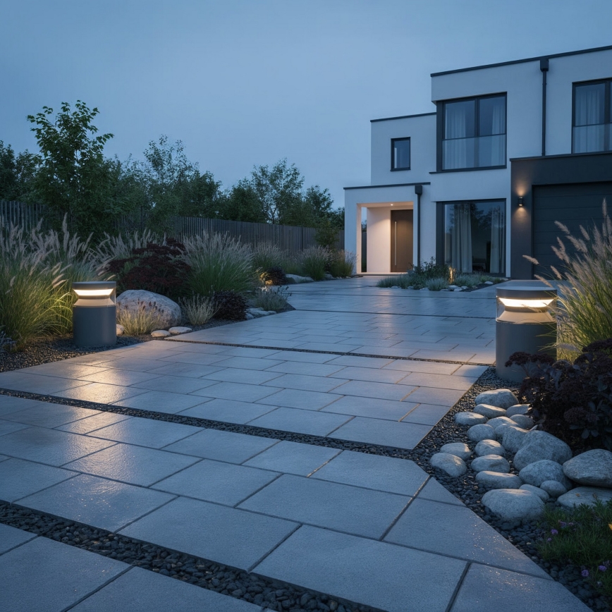 Ideal Lux - LED-Außenleuchte BOEING LED/14W/230V 15 cm CRI 90 IP65 anthrazit