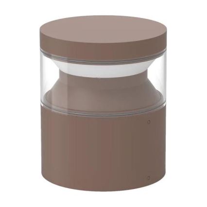 Ideal Lux - LED-Außenleuchte BOEING LED/14W/230V 15 cm CRI 90 IP65 braun