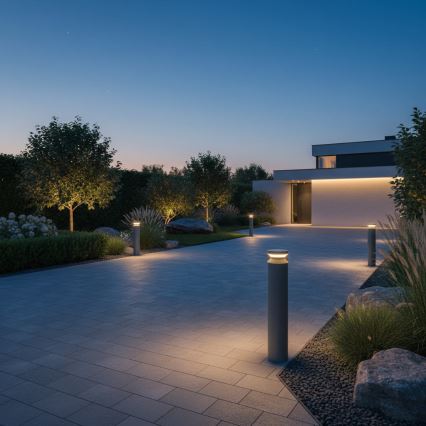 Ideal Lux - LED-Außenleuchte BOEING LED/14W/230V d 70 cm CRI 90 IP65 anthrazit