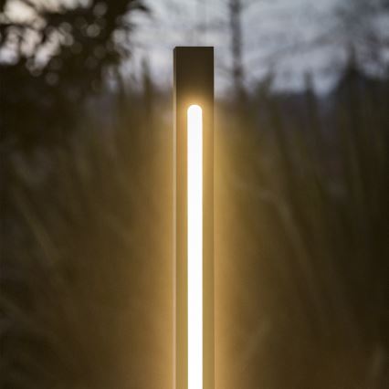 Ideal Lux - LED Außenleuchte JEDI LED/7W/230V 40 cm CRI 90 IP65 Anthrazit