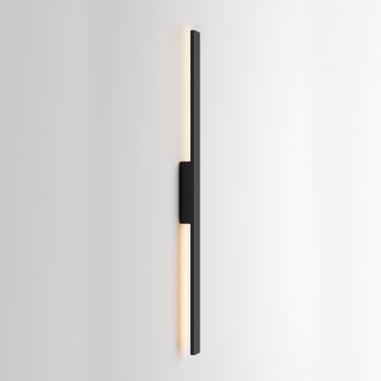 Ideal Lux - LED-Außenwandleuchte LINEA LED/23W/230V CRI 90 144 cm IP54 schwarz